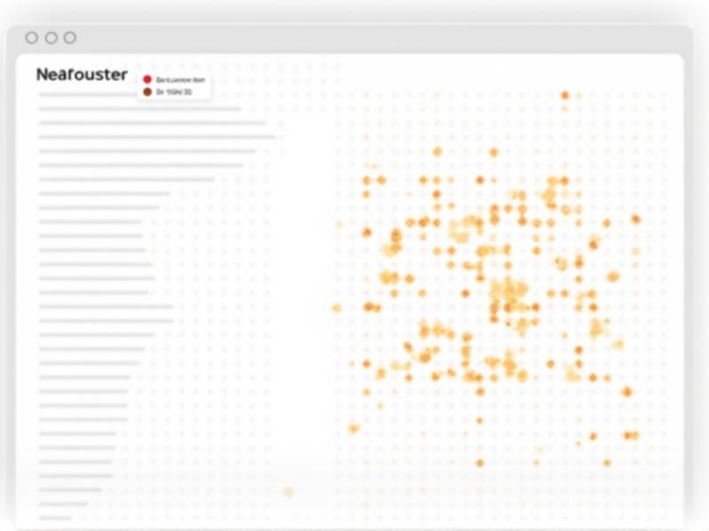 An animated split-screen showing a website’s product page on the left and Bee Counter’s analytics overlay on the right. The visualization highlights click heatmaps in orange gradients and scroll depth percentages, with pop-up annotations explaining UX optimization strategies.